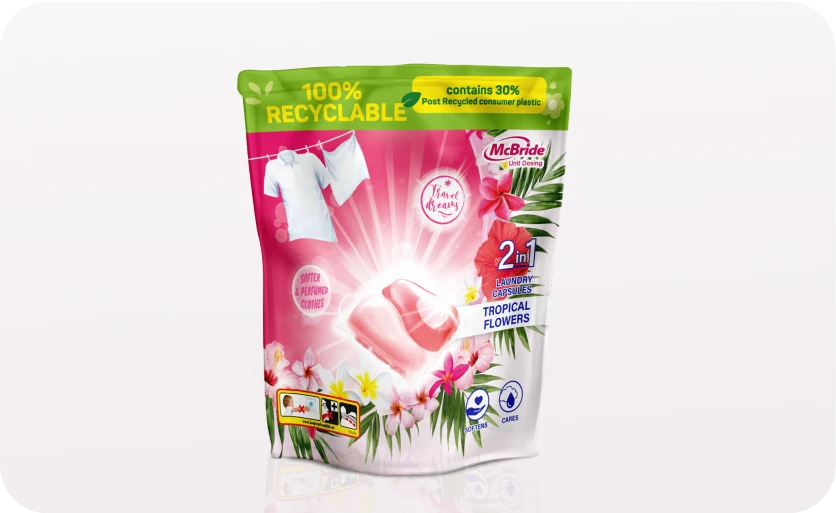 Image of McBride laundry capsules